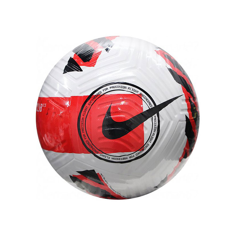 Minge fotbal Nike DC2378-100 / Marimea 5 / Alb-rosu photo 1 Minge fotbal Nike DC2378-100 / Marimea 5 / Alb-rosu photo 1
