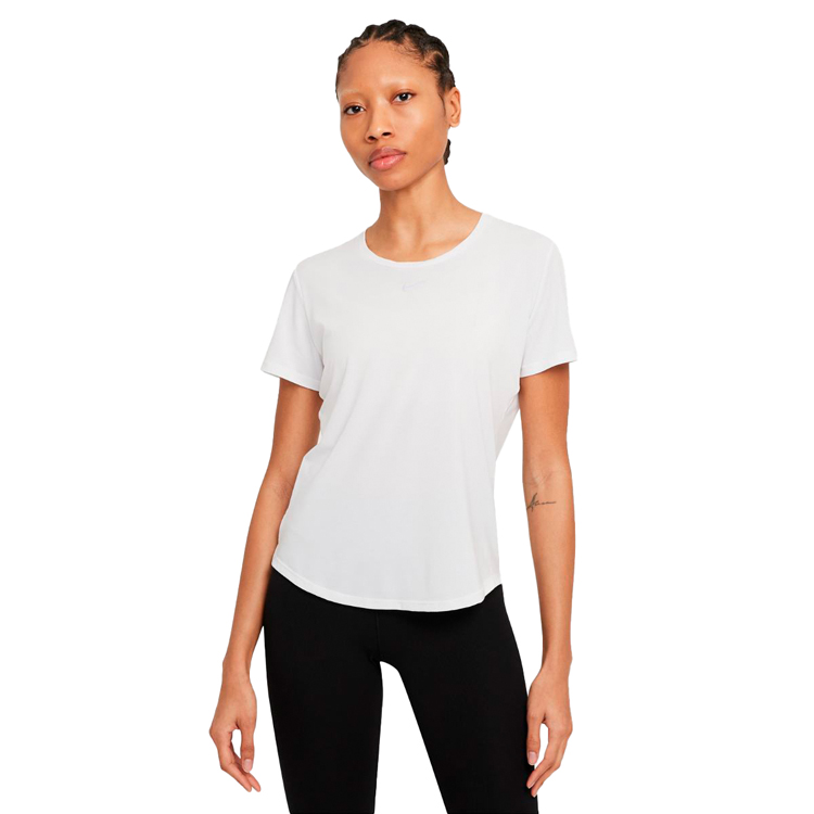 Tricou Nike W NK ONE LUXE DF SS STD TOP / Femei / L / Alb photo 2