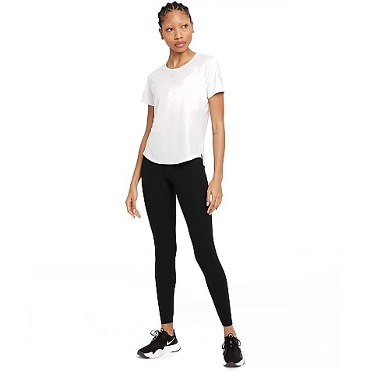 Tricou Nike W NK ONE LUXE DF SS STD TOP / Femei / L / Alb photo 6
