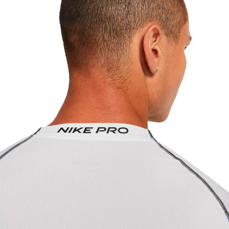 Hanorac pt bărbați Nike M NP DF TIGHT TOP LS 2XL Alb photo 4
