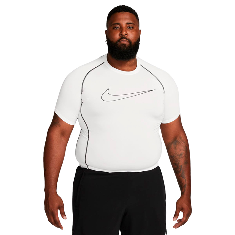 Tricou bărbătesc Nike M NP DF TIGHT TOP SS L Alb photo 6