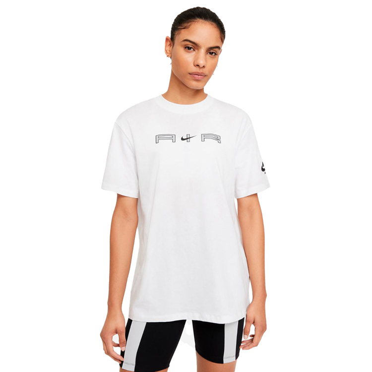 Tricou Nike W NSW AIR SS TOP BF L Alb Femei photo 1 Tricou Nike W NSW AIR SS TOP BF L Alb Femei photo 1