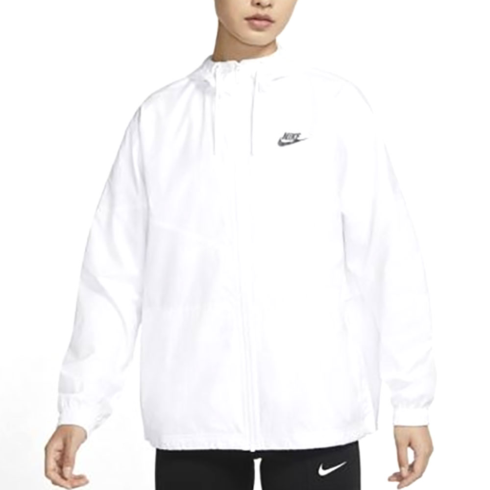 Nike W NSW RPL WR ESSNTL WVN JKT L Белый Женский photo 1
