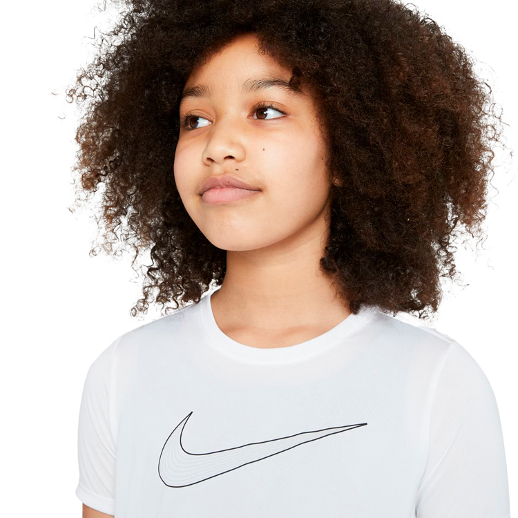 Футболка Nike G NK DF ONE SS TOP GX / Женский / XL / Белый photo 4