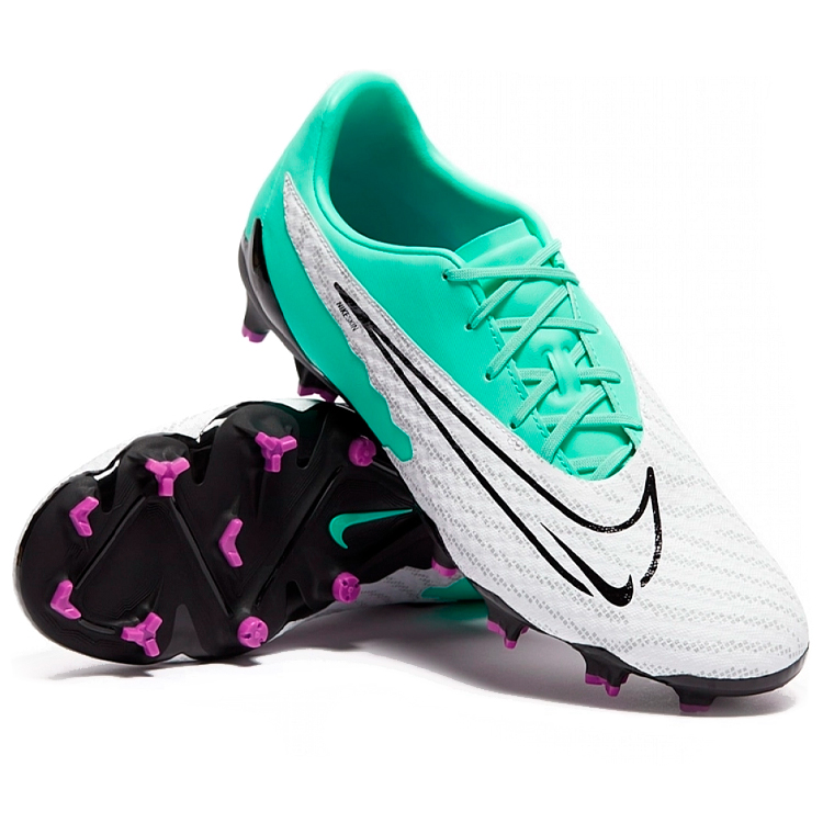 Бутсы Nike PHANTOM GX ACADEMY FG/MG / Мужской / 44 / Белый/Зеленый photo 5