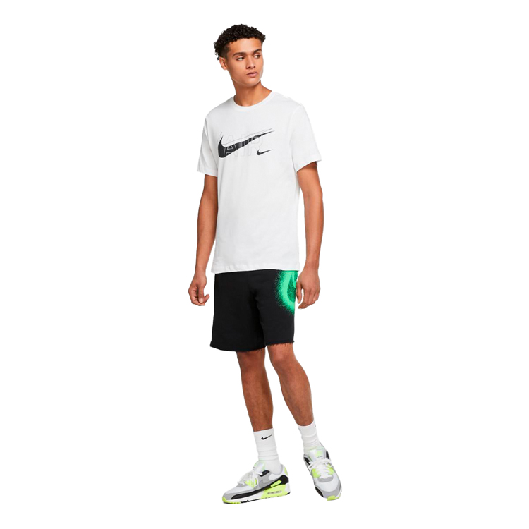 Tricou bărbătesc Nike M NSW TEE AIR PRNT PACK S Alb photo 2