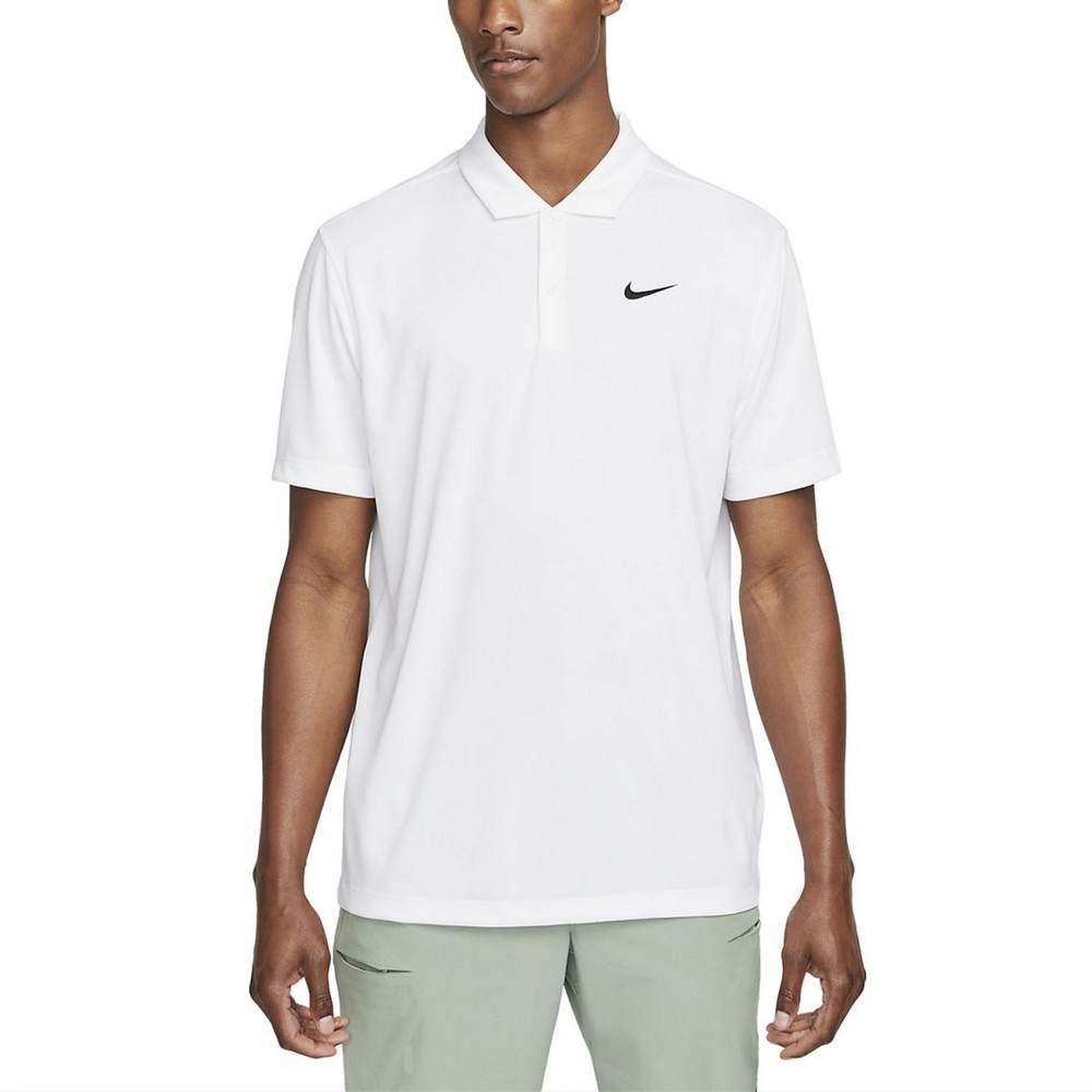 Мужские Поло Nike M NKCT DF POLO SOLID XXL Белый photo 2