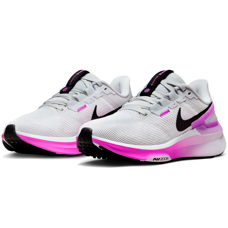 Кроссовки Nike W AIR ZOOM STRUCTURE 25 / Женский / 40.5 / Серый/Фиолетовый photo 3