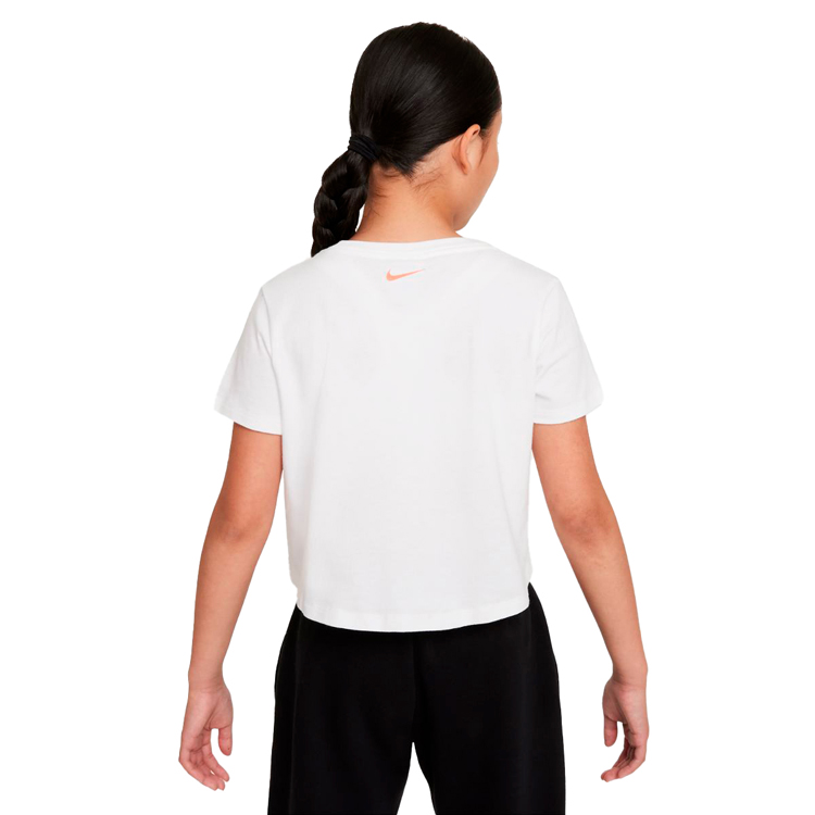 Tricou Nike G NSW SS CROP TEE / Femei / L / Alb photo 2