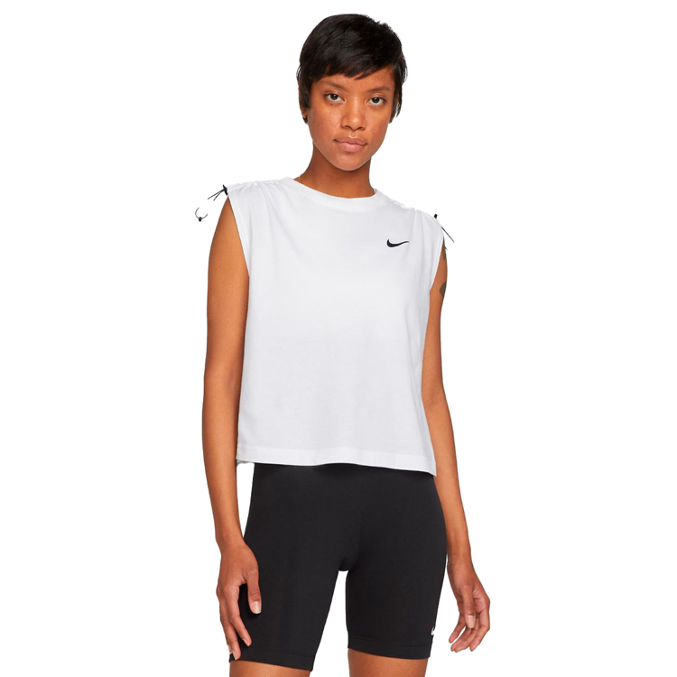 Maiou Nike W NSW ESSNTL DF SL TOP M Alb Femei photo 1