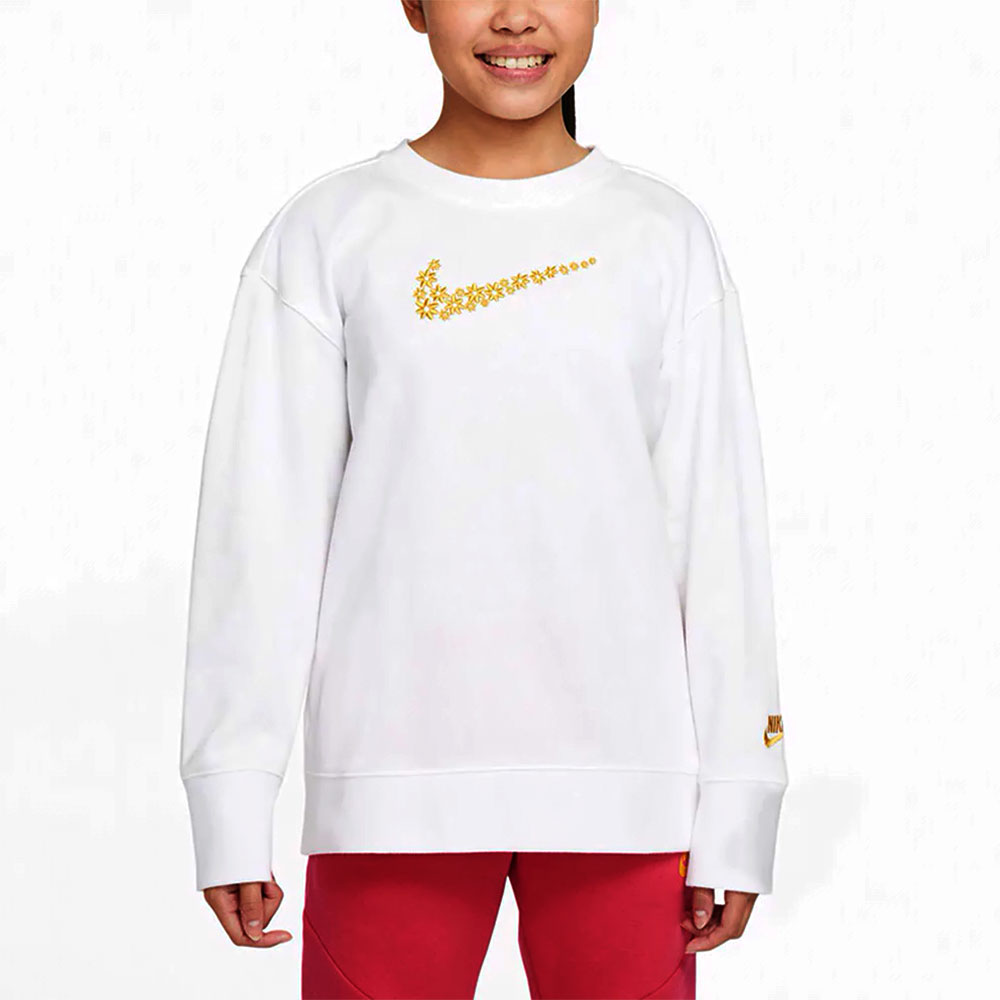 Толстовка Nike G NSW FT BF CREW / Женский / S / Белый photo 1 Толстовка Nike G NSW FT BF CREW / Женский / S / Белый photo 1