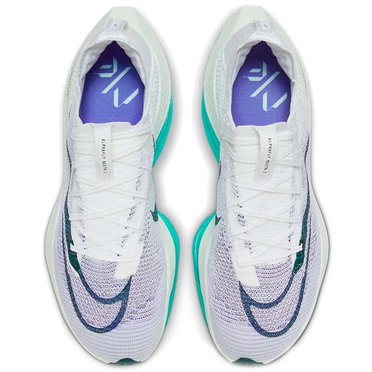 Кроссовки Nike AIR ZOOM ALPHAFLY NEXT 2 / Мужской / 43 / Белый/Зеленый photo 4