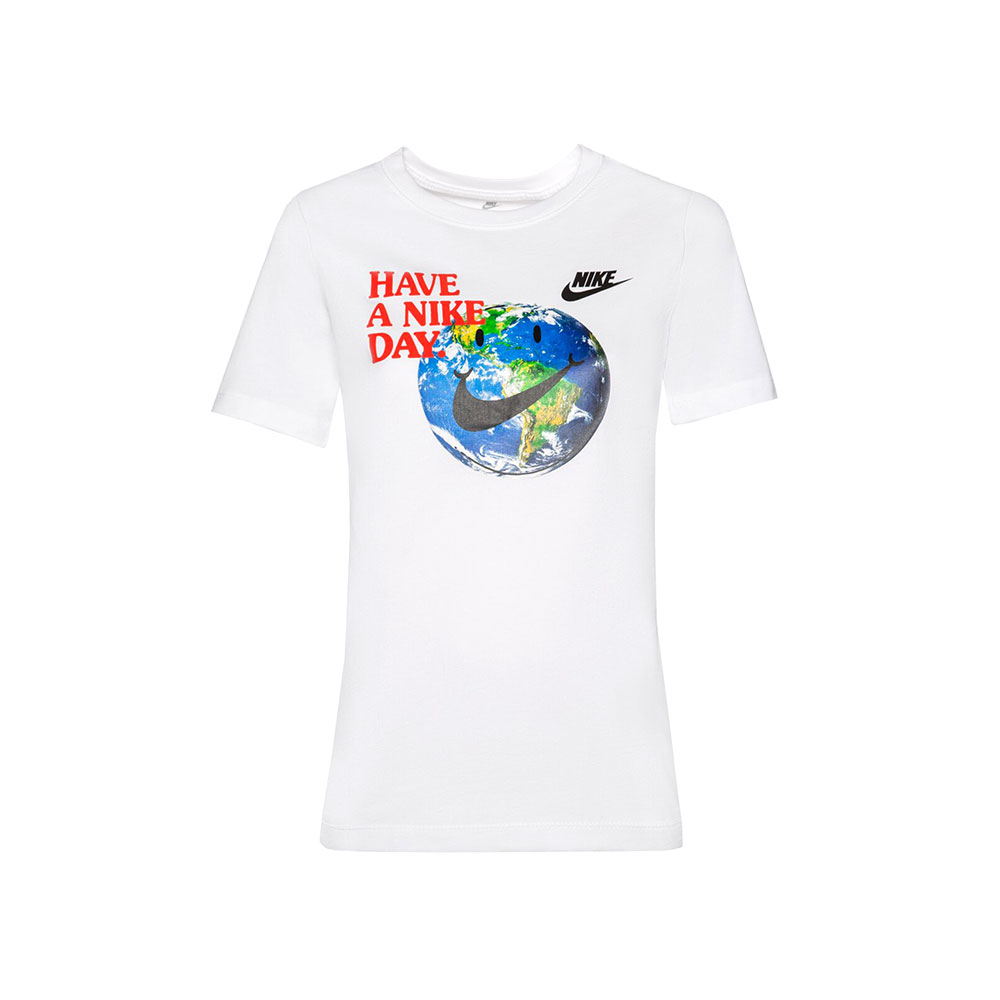 Tricou Nike B NSW TEE HBR STMNT 1 / Barbati / XL / Alb photo 1