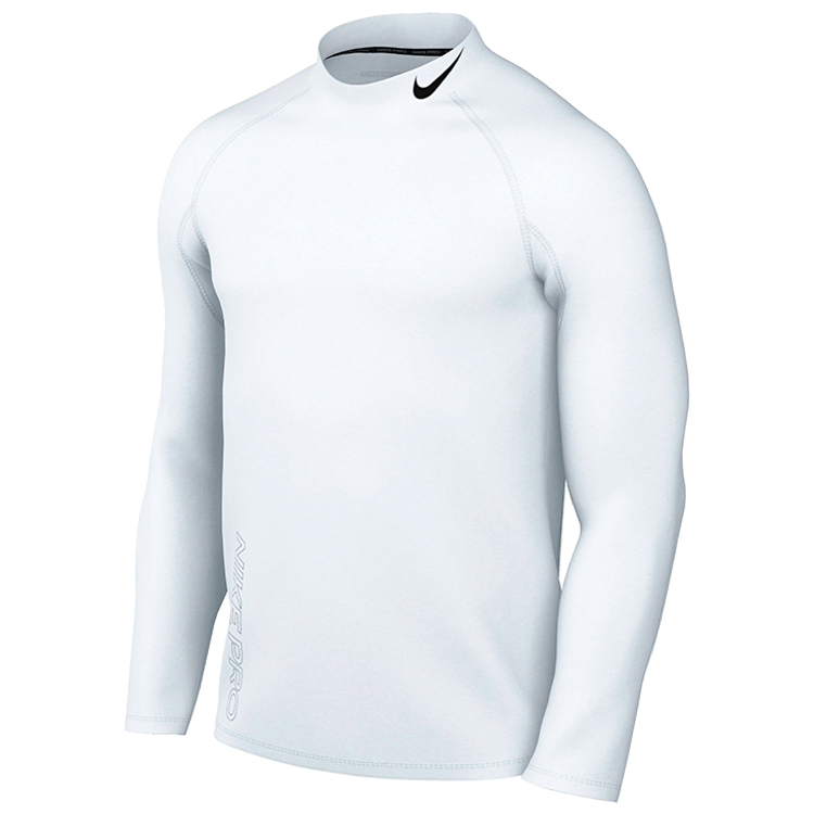 Hanorac pt bărbați Nike M NP TOP WARM LS MOCK M Alb photo 1