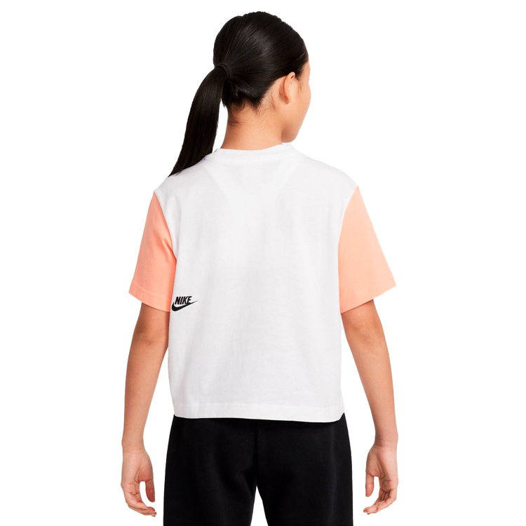 Tricou Nike G NSW TEE ESSNTL BOXY TEE DNC / Femei / XL / Alb photo 2