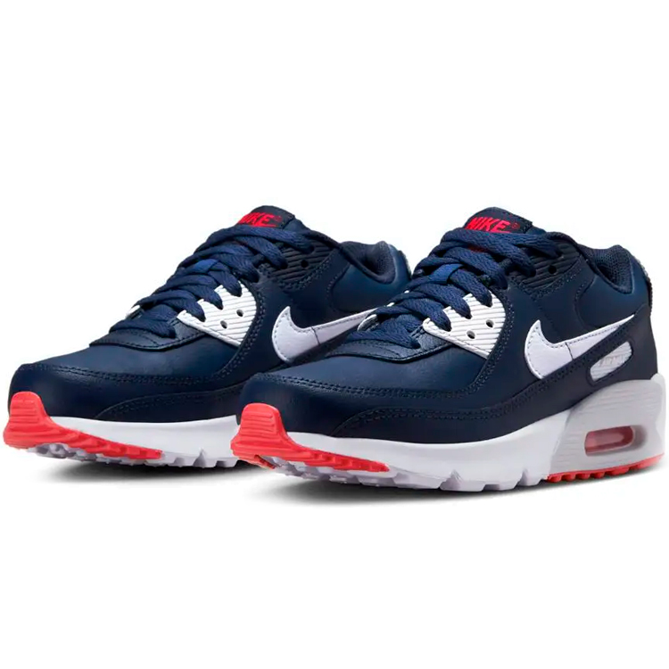 Кроссовки Nike AIR MAX 90 LTR (GS) / Мужской / 37.5 / Синий photo 3