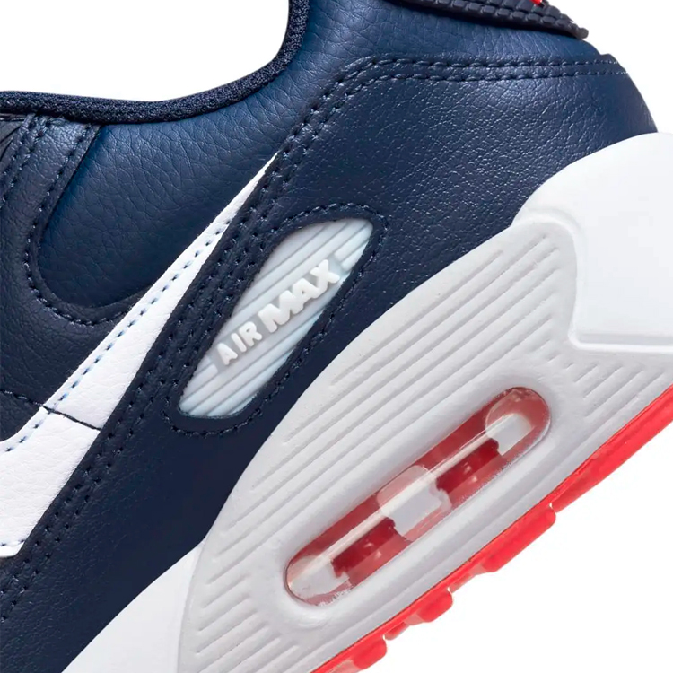 Кроссовки Nike AIR MAX 90 LTR (GS) / Мужской / 37.5 / Синий photo 5