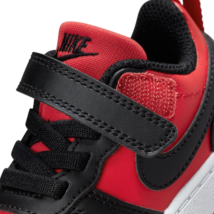 Кроссовки Nike COURT BOROUGH LOW RECRAFT (TD) / Мужской / 23 / Черный/Красный photo 5