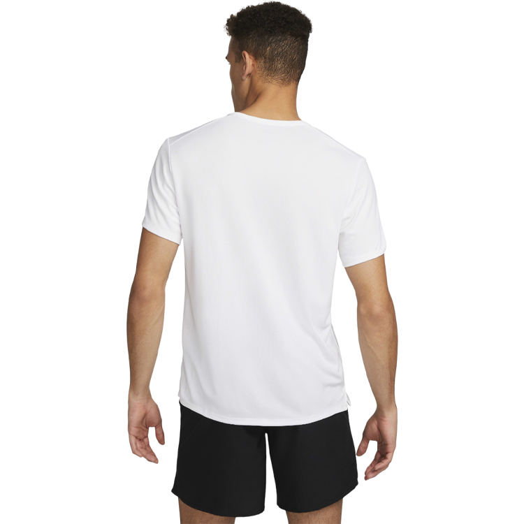 Tricou bărbătesc Nike M NK DF UV MILER SS XS Alb photo 2