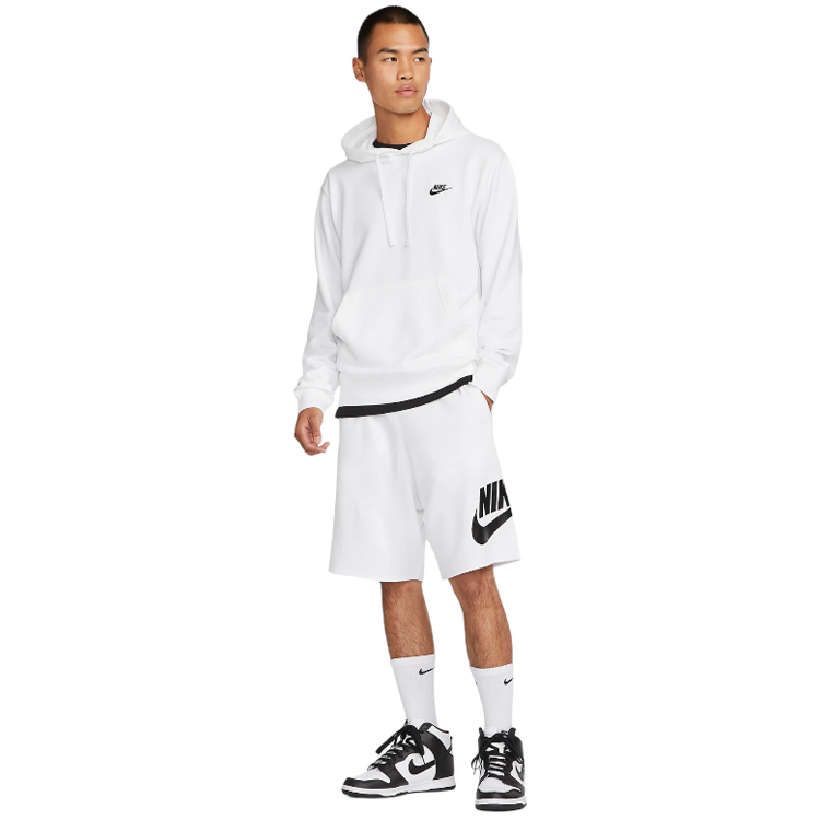 Шорты мужские Nike M NK CLUB ALUMNI HBR FT SHORT XS Белый photo 2