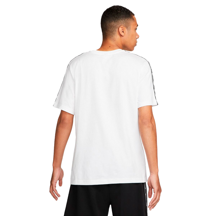 Tricou bărbătesc Nike M NSW REPEAT SW SS TEE M Alb photo 3