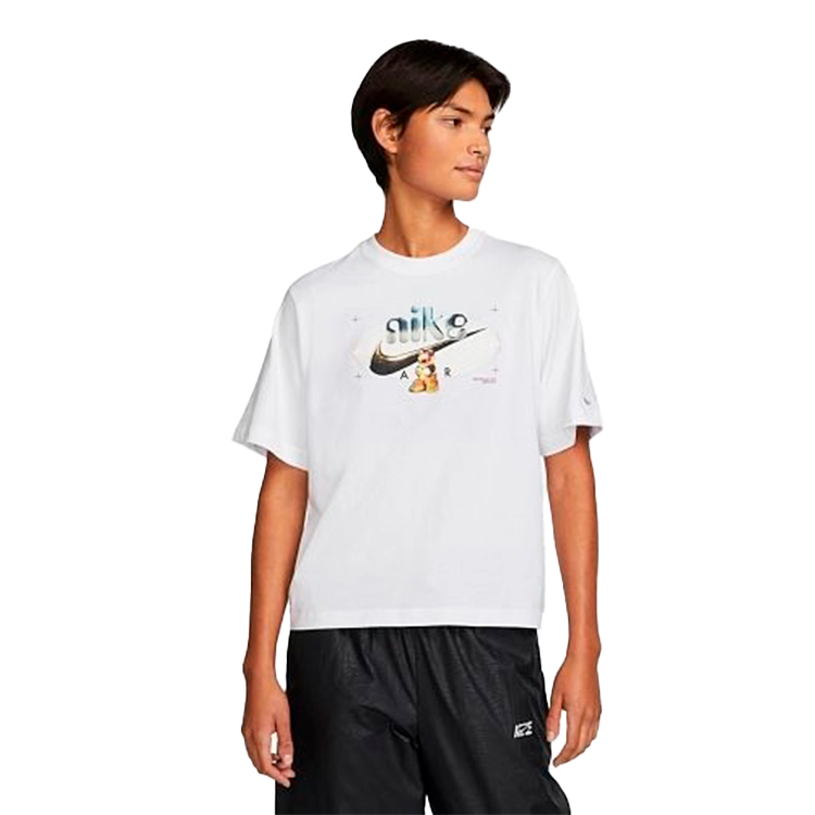 Футболка Nike W NSW TEE OC 2 SS BOXY / Женский / S / Белый photo 2