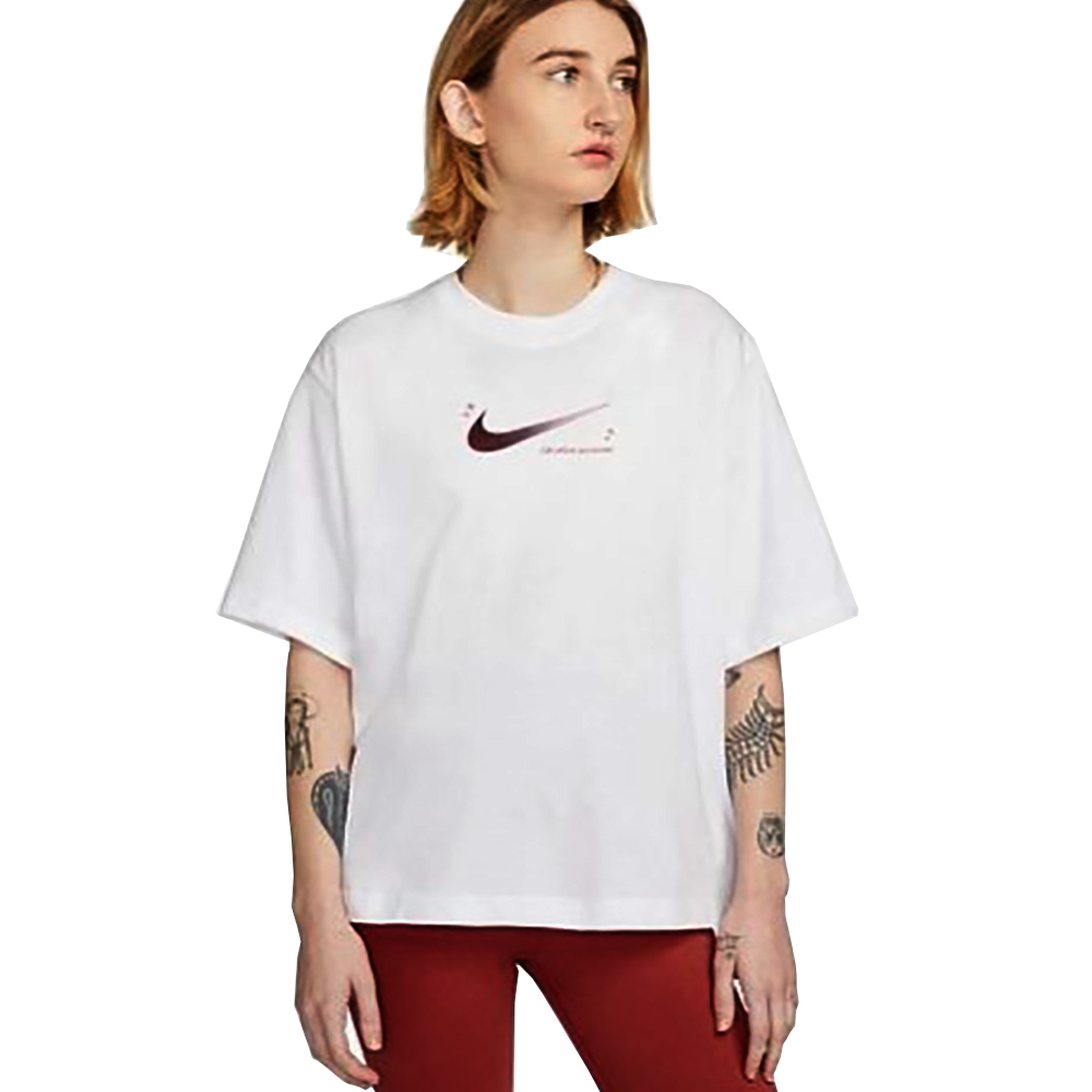 Tricou Nike W NSW TEE OC 3 SS BOXY / Femei / M / Alb photo 1 Tricou Nike W NSW TEE OC 3 SS BOXY / Femei / M / Alb photo 1