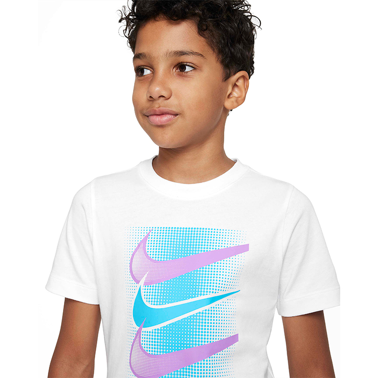 Tricou Nike U NSW TEE CORE BRANDMARK 4 / Femei / XS / Alb photo 5