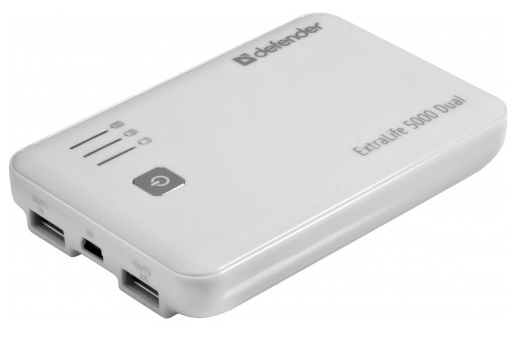Acumulator extern compact Defender ExtraLife5000 photo 1 Acumulator extern compact Defender ExtraLife5000 photo 1