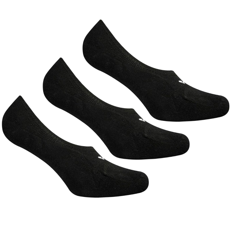 Sosete Unisex Fila UW GHOST SILICONE HEEL INSIDE 3 PACK 35-38 Negru photo 2