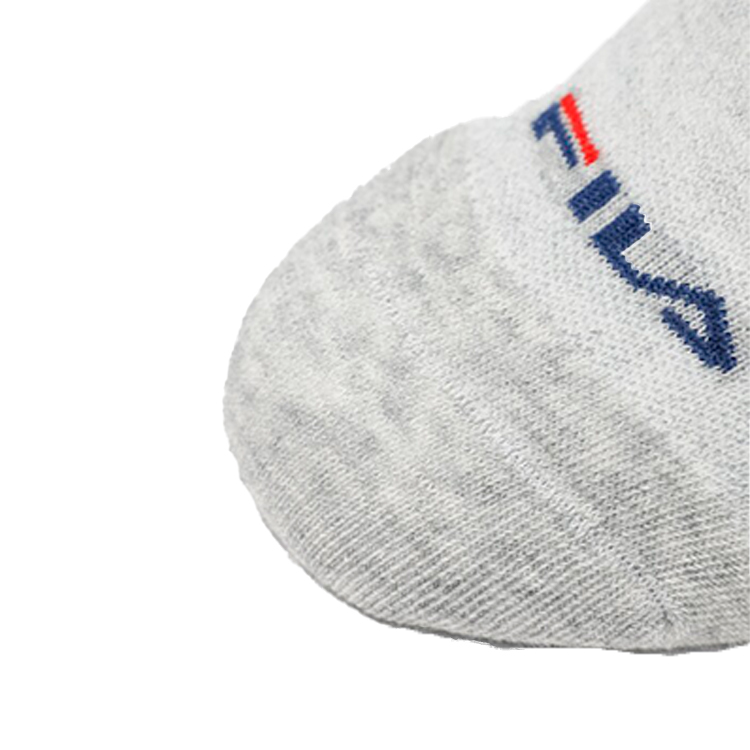 Носки Унисекс Fila UNISEX GHOST SOCKS 3 PAIRS PER PACK 35-38 Серый photo 2