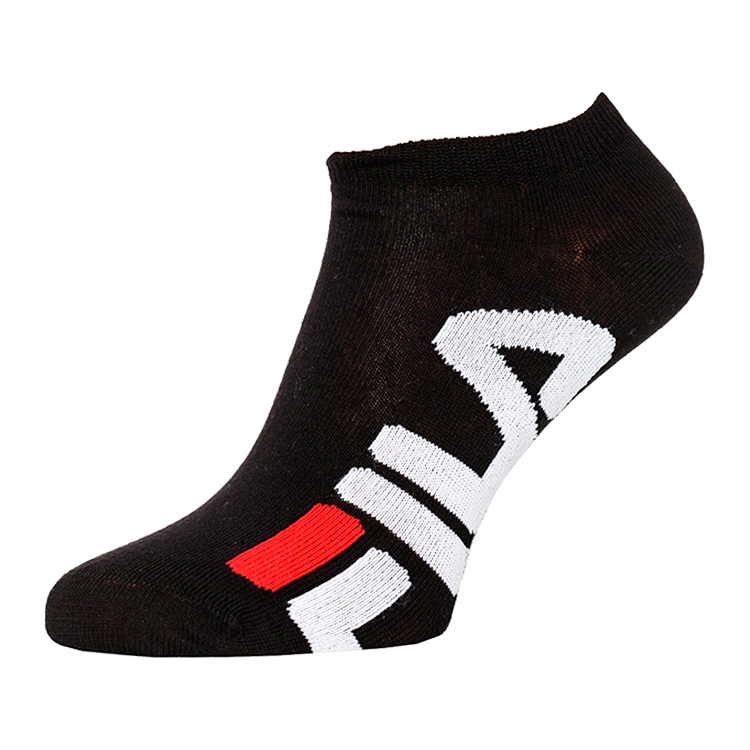 Носки Унисекс Fila UW NORMAL SOCKS URBAN 2 PACK 35-38 Черный photo 2