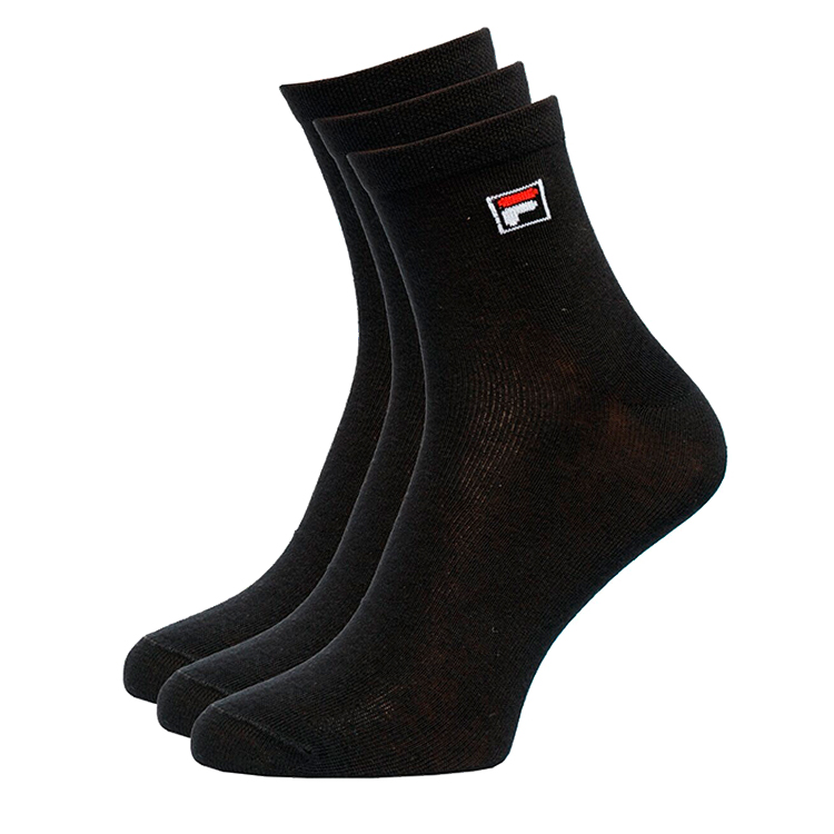 Носки Унисекс Fila QUARTER SOCKS 3 PACK 35-38 Черный photo 1 Носки Унисекс Fila QUARTER SOCKS 3 PACK 35-38 Черный photo 1