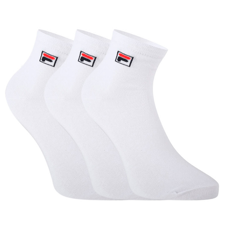 Носки Унисекс Fila QUARTER SOCKS 3 PACK 35-38 Белый photo 2