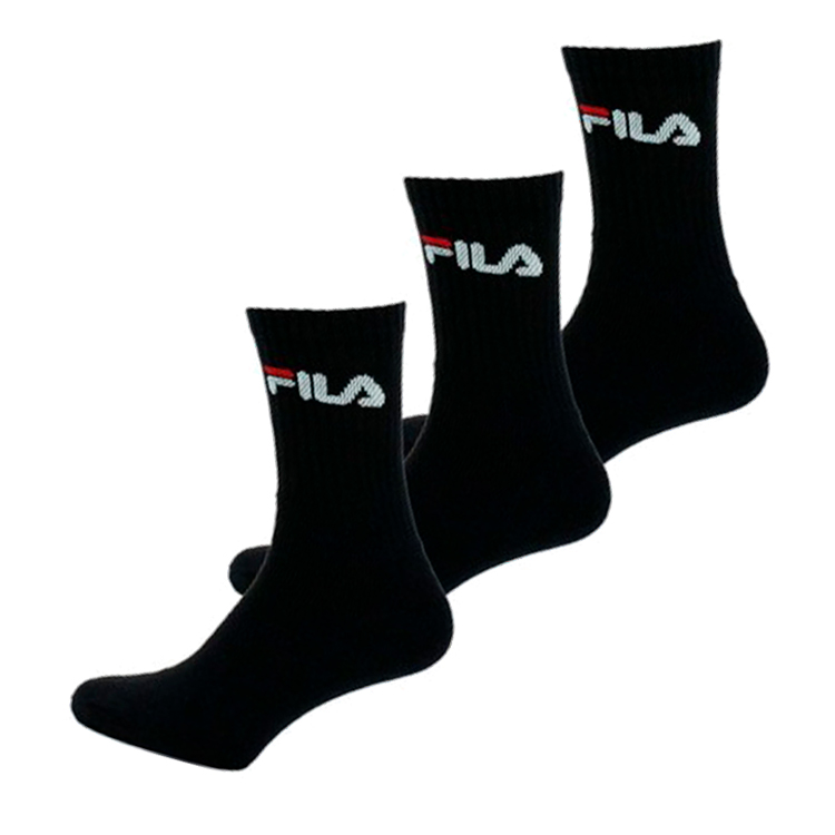 Носки Унисекс Fila UW socks 35-38 Черный photo 2