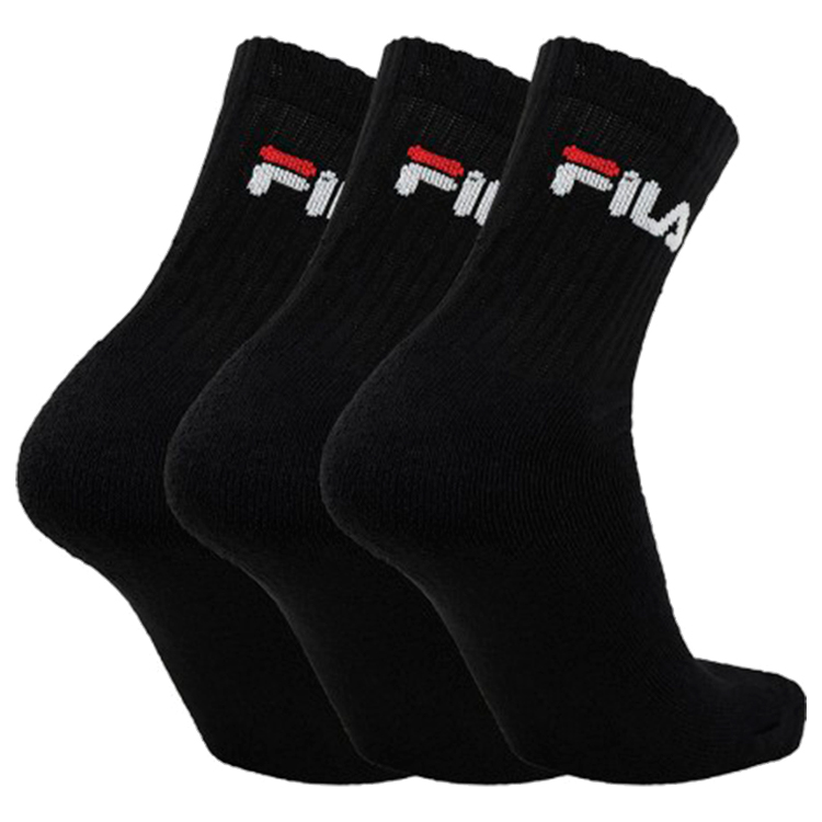 Носки Унисекс Fila UW socks 35-38 Черный photo 3