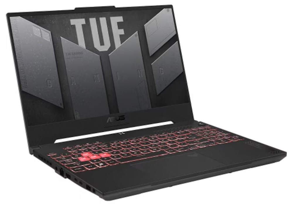 Laptop Asus Gaming TUF A15 FA507NVRLP100 15.6” / 16 GB / 1.0 TB / Ryzen 7 / GeForce RTX 4060 / Negru cu sur photo 2