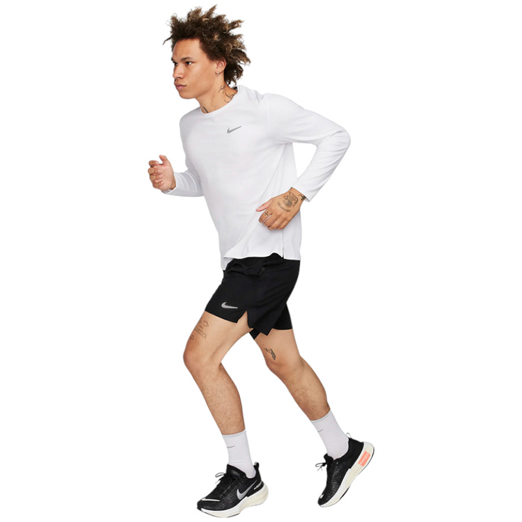 Hanorac pt bărbați Nike M NK DF UV MILER TOP LS M Alb photo 1