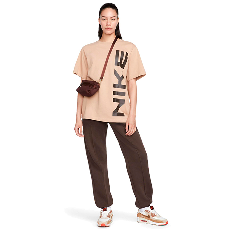Tricou Nike W NSW TEE AIR M Bej Femei photo 4