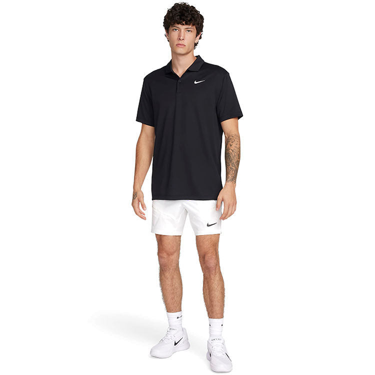 Sorti de bărbați Nike M NKCT DF ADVTG SHORT 7IN L Alb photo 3