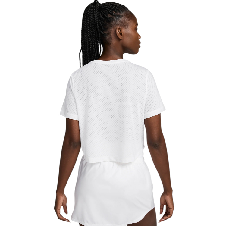 Футболка Nike W NK ONE CLASSIC DF BRTH SS M Белый Женский photo 4