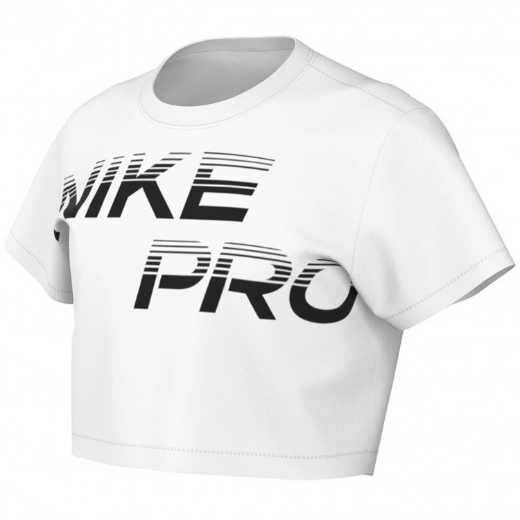 Tricou Nike G NK DFCT CROP SE+ / Femei / S / Alb photo 1 Tricou Nike G NK DFCT CROP SE+ / Femei / S / Alb photo 1