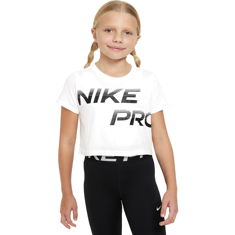 Tricou Nike G NK DFCT CROP SE+ / Femei / S / Alb photo 3