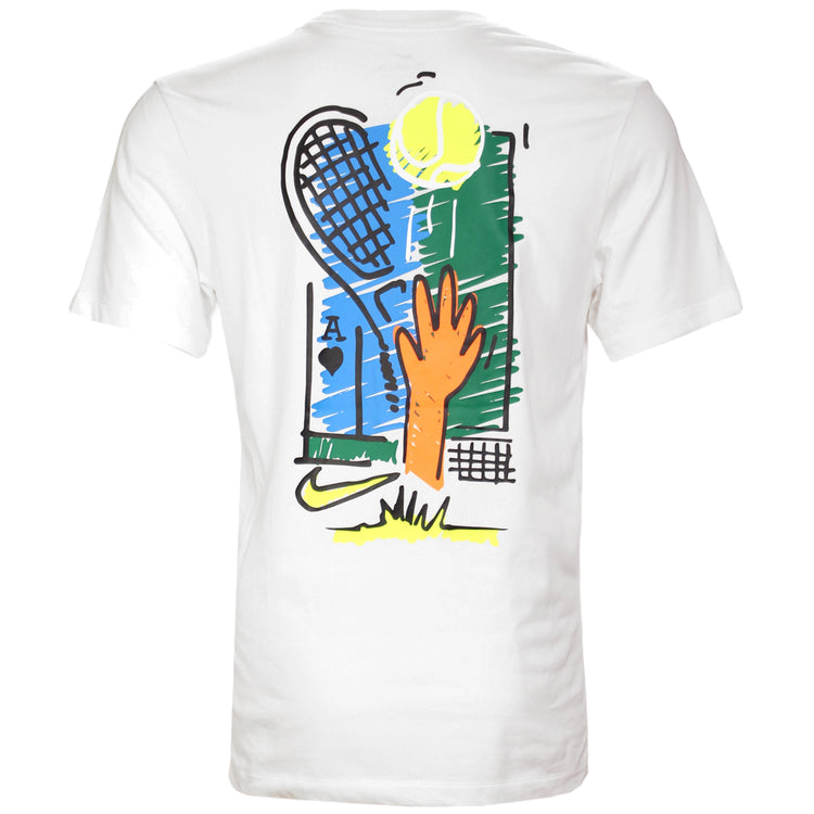 Tricou bărbătesc Nike M NKCT DF TEE OPEN SP24 2XL Alb photo 5