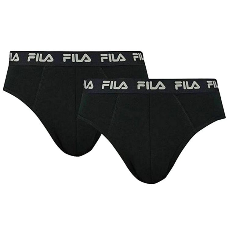Плавки Fila UW MAN BRIEF 2 PACK L Черный Мужской photo 4
