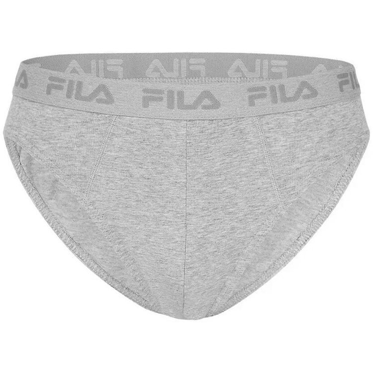 Плавки Fila UW MAN BRIEF 2 PACK L Серый Мужской photo 1 Плавки Fila UW MAN BRIEF 2 PACK L Серый Мужской photo 1