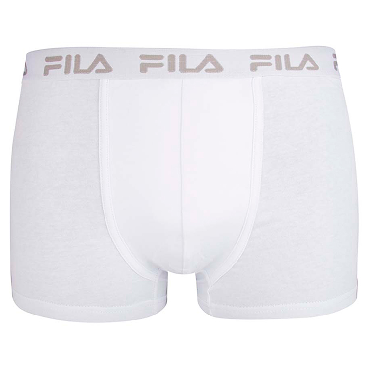 Трусы мужские боксер Fila UW MAN BOXER WITH FILA UNDERWEAR LOGO  L Белый Мужской photo 1
