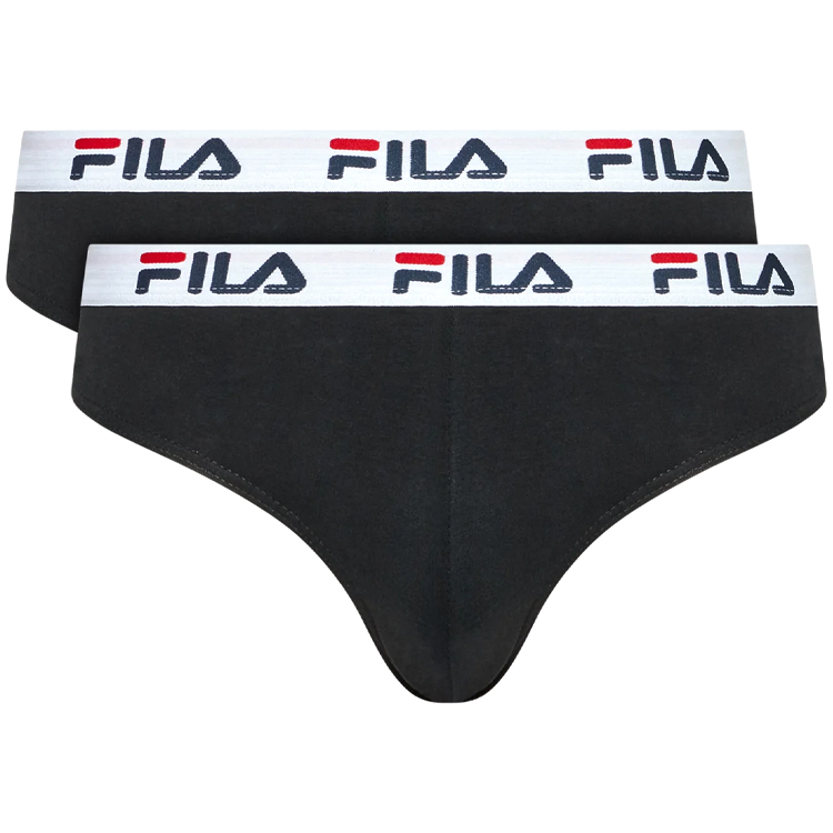 Плавки Fila UW MAN BRIEF 2 PACK L Черный Мужской photo 2
