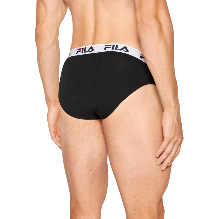 Плавки Fila UW MAN BRIEF 2 PACK L Черный Мужской photo 5