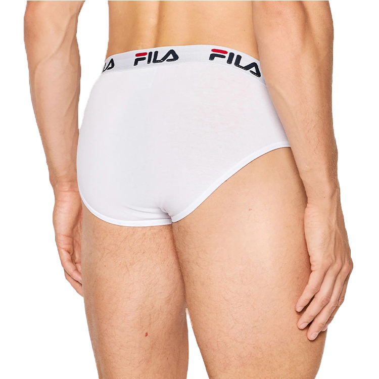 Плавки Fila UW MAN BRIEF 2 PACK L Белый Мужской photo 2